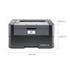 Konica Minolta A4 Black & White Laser Printers and MFPs CN plug (adapter included)