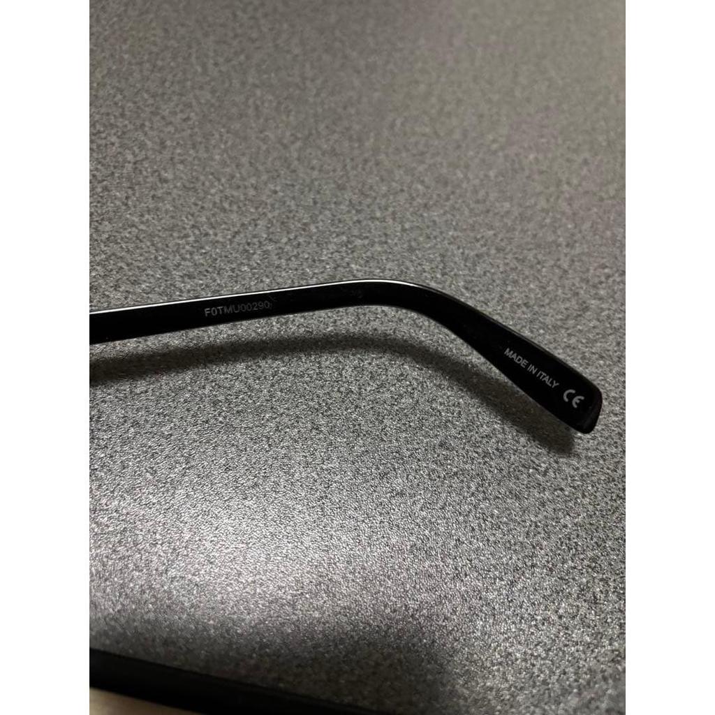 Used Rare Model Genuine Saint Laurent Glasses Boston Black