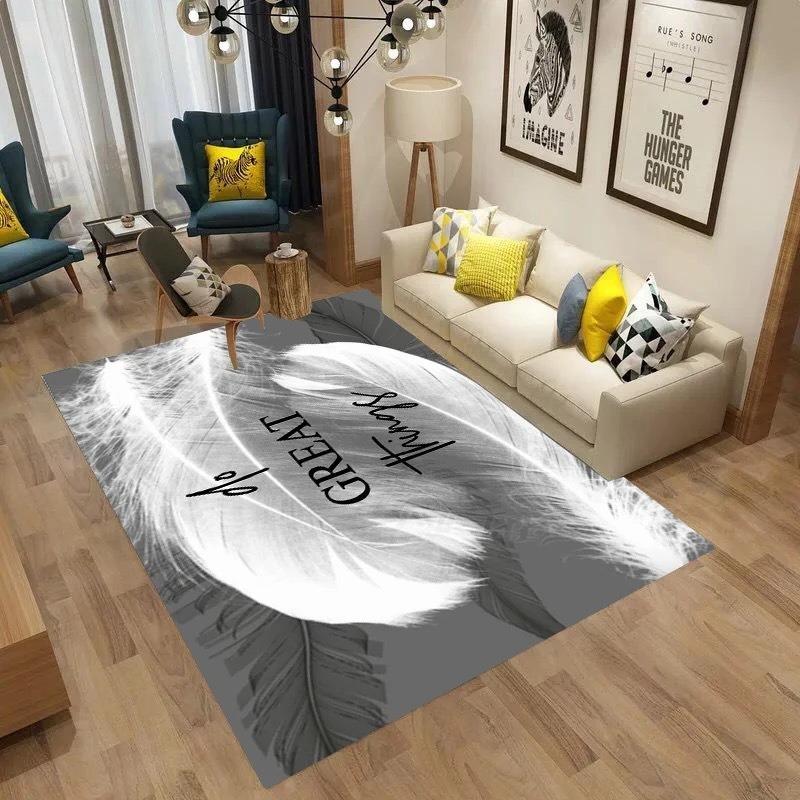 

Modern Geometric Carpet Large Washable Rug for Living Room Bedroom Hallway Hotel Home Decor Floor Mat 40x60cm