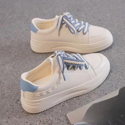 Chaussures pour femmes nouvelles baskets à la mode chaussures blanches été respirant polyvalent chaussures plates décontractées