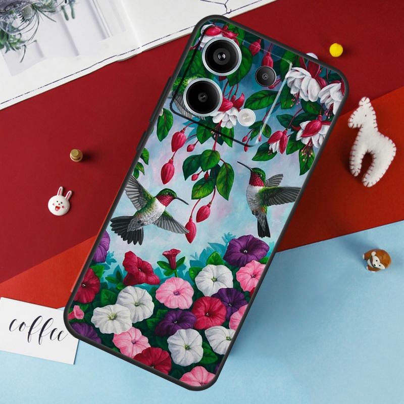 Hummingbird Case For Xiaomi Redmi Note 14 13 Pro 12 11 10 15 Pro Plus Redmi 15 10C 12C 13C 14C 15C Cover