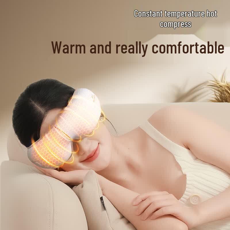 HEZHENG Foldable Eye Massager with Heat CN Plug (adapter Included)