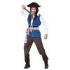 [monoii] Pirate Captain Cosplay Costume with Bandana and Hat, Sizes Available, Plus Sizes, Halloween Costume, Adult Costume, Men's, Size 502