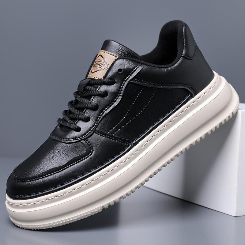 Fashion Men Stylish Male Comfortable Walking Shoe Luxury Brand Men Casual Shoes New Arrival Mens Sneakers Leather Outdoor Skate Shoes