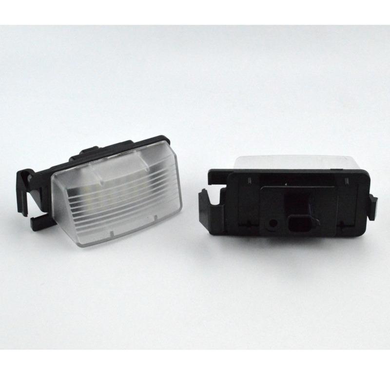 License Plate Light LED Compatible with Nissan Infiniti Car Accessories Rear License Plate Light Original Position Replacement