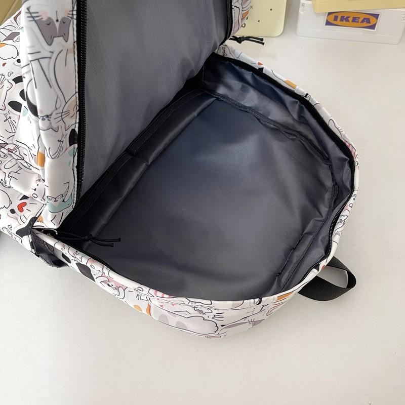 Damski Plecak Graffiti Plecak Szkolny dla Ucznia Męski Plecak z Nadrukiem