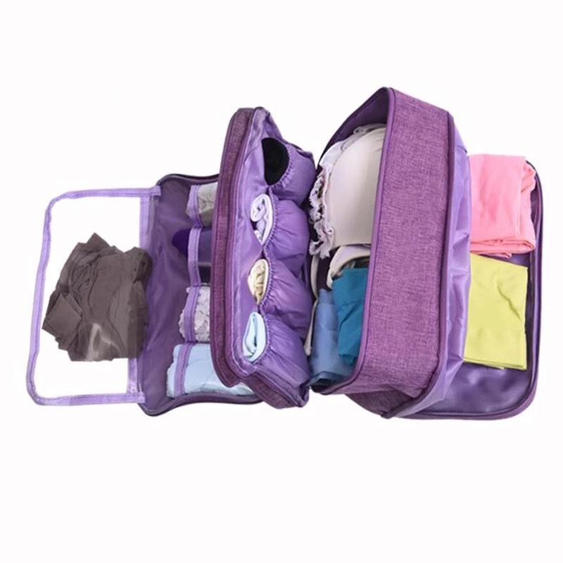 Waterproof Underwear, Panties, and Socks Organizer – Portable Travel Bag