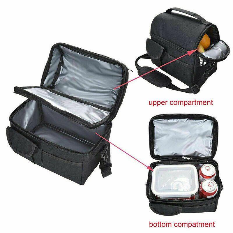Bag Lunch Insulated For Men Women Kids Thermos Cooler Adults Tote Food Box Lunch