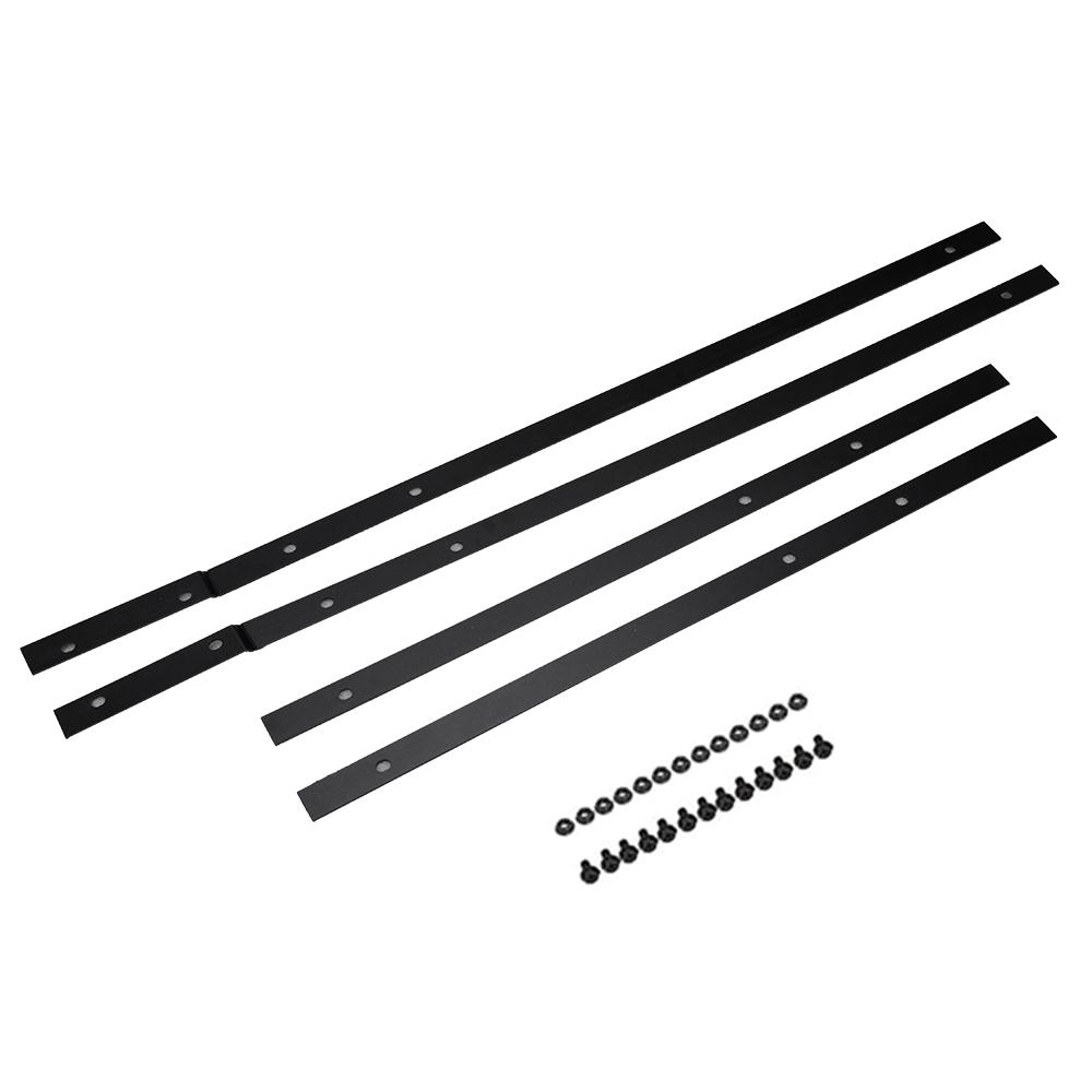 

Крышка для сварки зажима для Ford Bronco 4Door 2021 2024 2024 Trail Armor, пороги, защитные панели, боковые юбки, сплиттер, стильный спортивный кузов чёрный