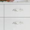 European Style Vintage Drawer Pulls Zinc Alloy Wardrobe Door Handles  For Kitchen Cabinets