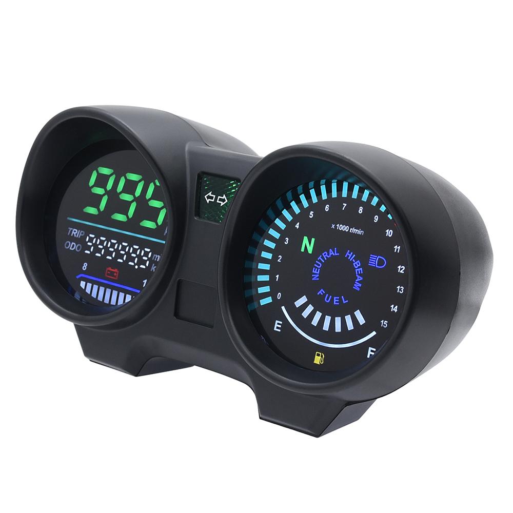 Newest Speedometer Digital Dashboard LED Electronics Motorcycle RPM Meter For Brazil TITAN 150 Honda CG150  Fan150 2010 2012
