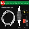Universal Automobile Oil Pump with Manual Pumping Tool for Oil and Urea Guide, Water Pumping Tube.