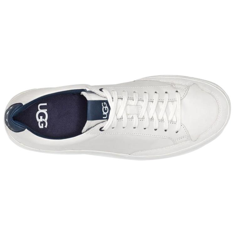 UGG South Bay Low-top Leather Sneakers White Men's 1108959-WHT