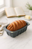 Silicone Bread Loaf Pan With Fluted Design, Food Grade Non-Stick Silicone Baking  For Cake, Metal Reinforced Frame Secure