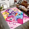 1pc My Little Pony3 Design Printed Area Rug Carpet for Bedroom Living Room Home Decor Rugs Mat Non Slip Mat Rug for Bedside