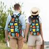 Fashion Pokemon Logo Backpack  Mochilas Daily Office Work Large Capacity Rucksack