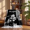 Art the Clown Custom Flannel Blankets Soft Warm Cozy Throws for Home Decor Holiday Gifts