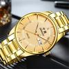 Reloj de Hombre Automático Completo Luminoso Resistente al Agua Calendario Gama Alta Atractivo Moda Reloj de Cuarzo