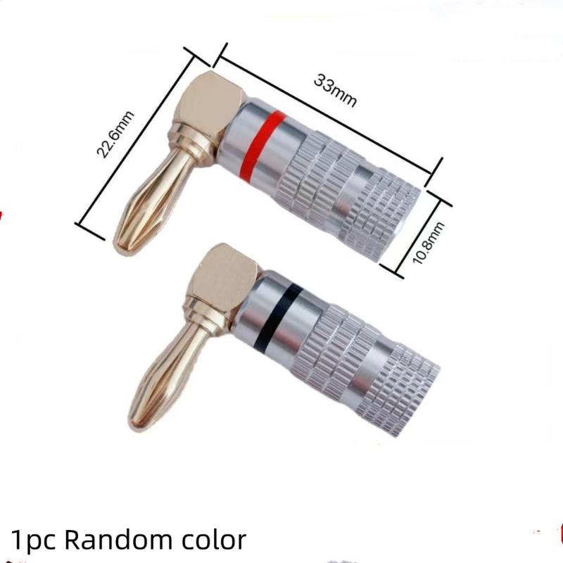 Speaker Amplifier Terminal Binding Post Nut Banana Plug Jack Socket Connector Long Thread Adapter
