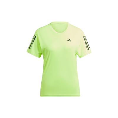 Own The Run Tee Women Tops Bright-Lemon IL4133