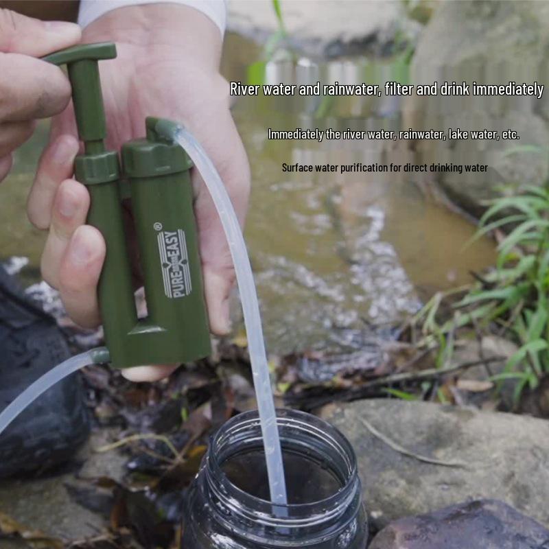 Portable Emergency Water Purifier for Outdoor Camping & Disaster Relief