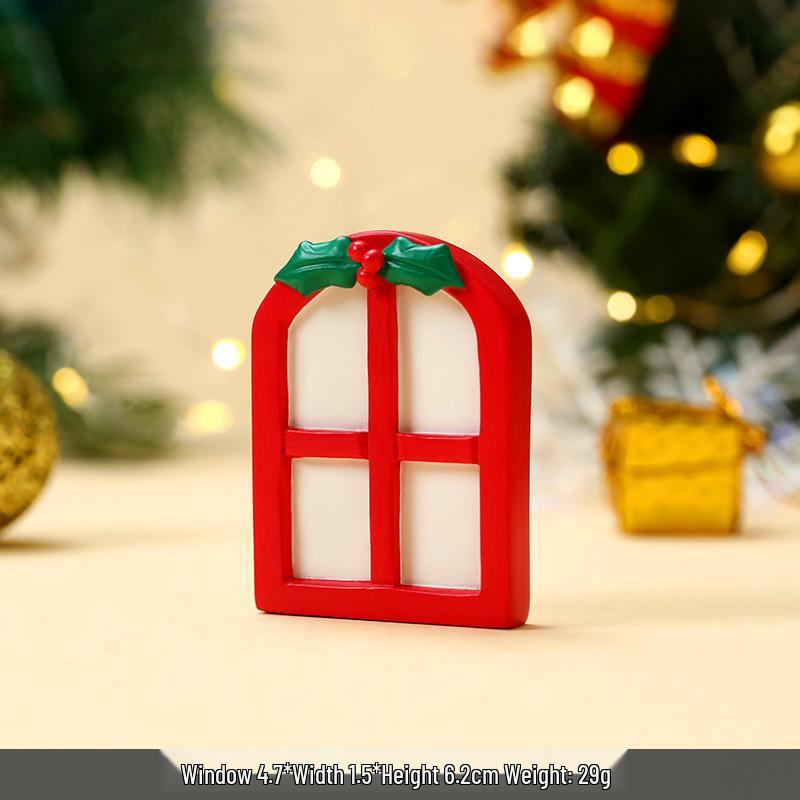 

Mini Christmas Tree Resin Ornaments: Penguin Panda for Small Animals & Seniors