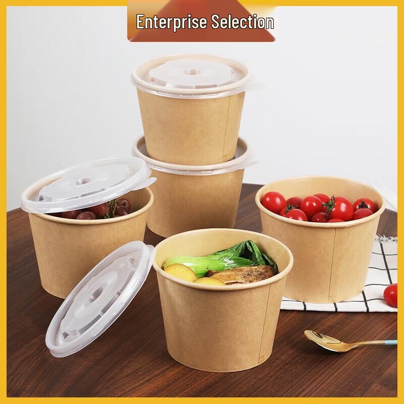

Fangcaodi Disposable Bamboo Fiber Takeaway Bowls