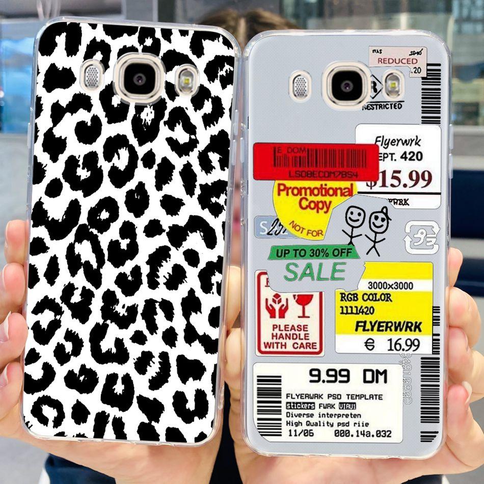 For Samsung Galaxy J5 2016 SM-J510F Phone Case Stylish Painted Soft Silicone TPU Back Cover For Samsung J5 SM-J500H j 5 2015