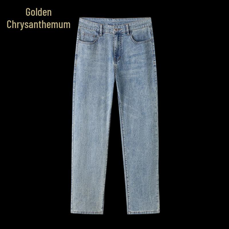 Men's Jinjuan Tencel Linen Blend Stretch Jeans