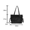 Japanese Sweet and Cute Dolls Bag Ulzzang Ita Bag Large Capacity Transparent Shoulder Bag Crossbody Tote Bag for Women