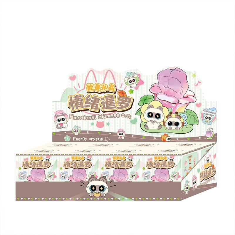 New Surprise Box Emotion Siam Energy Crystal Blind Box Creative Desktop Decoration Children'S Festival Gift