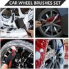 5 Pack Car Wheel Cleaner Brush Kit, Microfiber Cleaning Brush for Tire & Rim, Bendable & Durable, Detailing Brush Set for Cars, Trucks, Suvs &