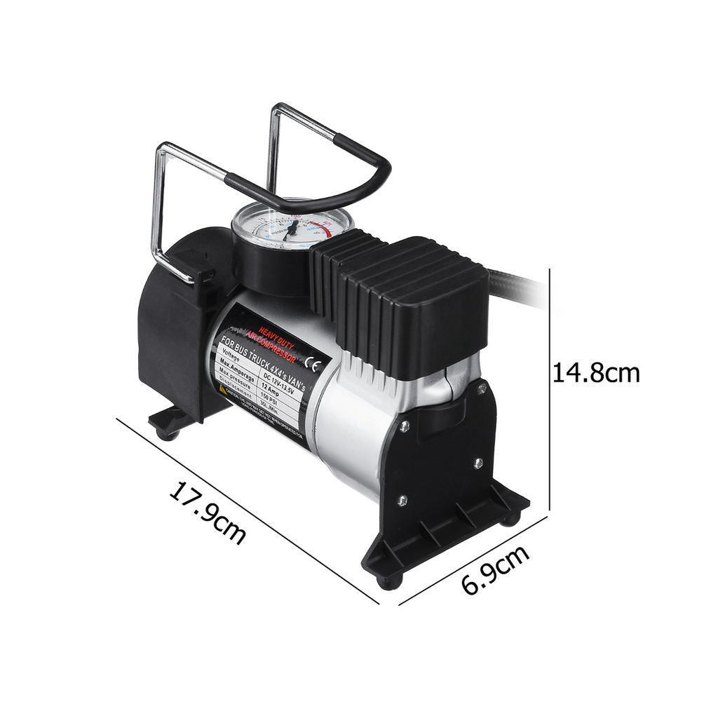 

12V 150 PSI Портативный цифровой насос для накачивания шин Многофункциональный автомобильный насос для шин Пневмопатрон для автомобиля Грузовика Велосипеда Мотоцикла Резиновой лодки