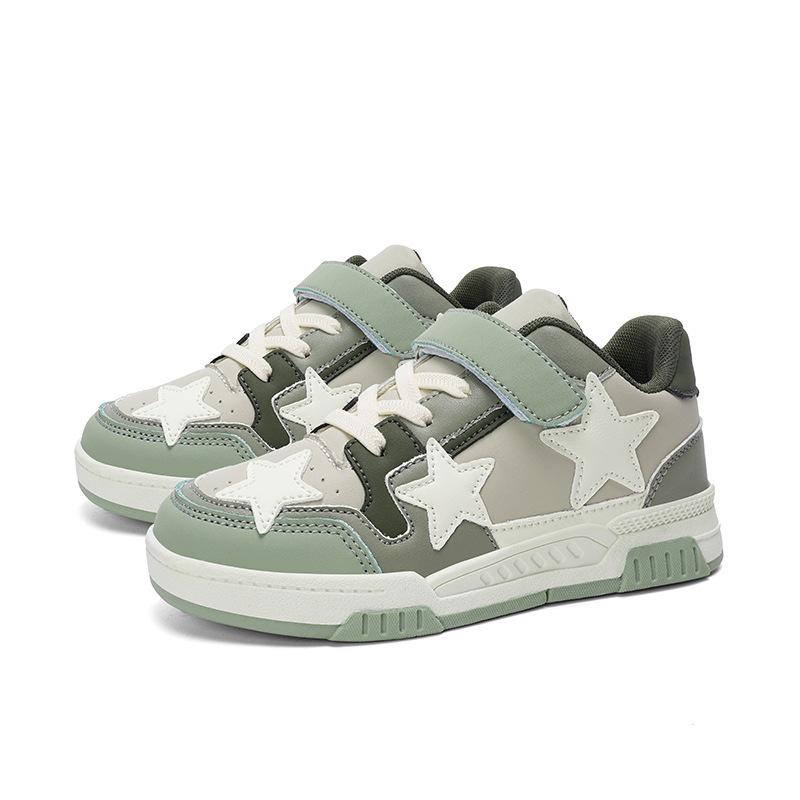 Children's Campus Vintage Star Board Shoes 2025 Boys Street Tide Casual Breathable Shoes Medium Older Kids Girls Sneakers