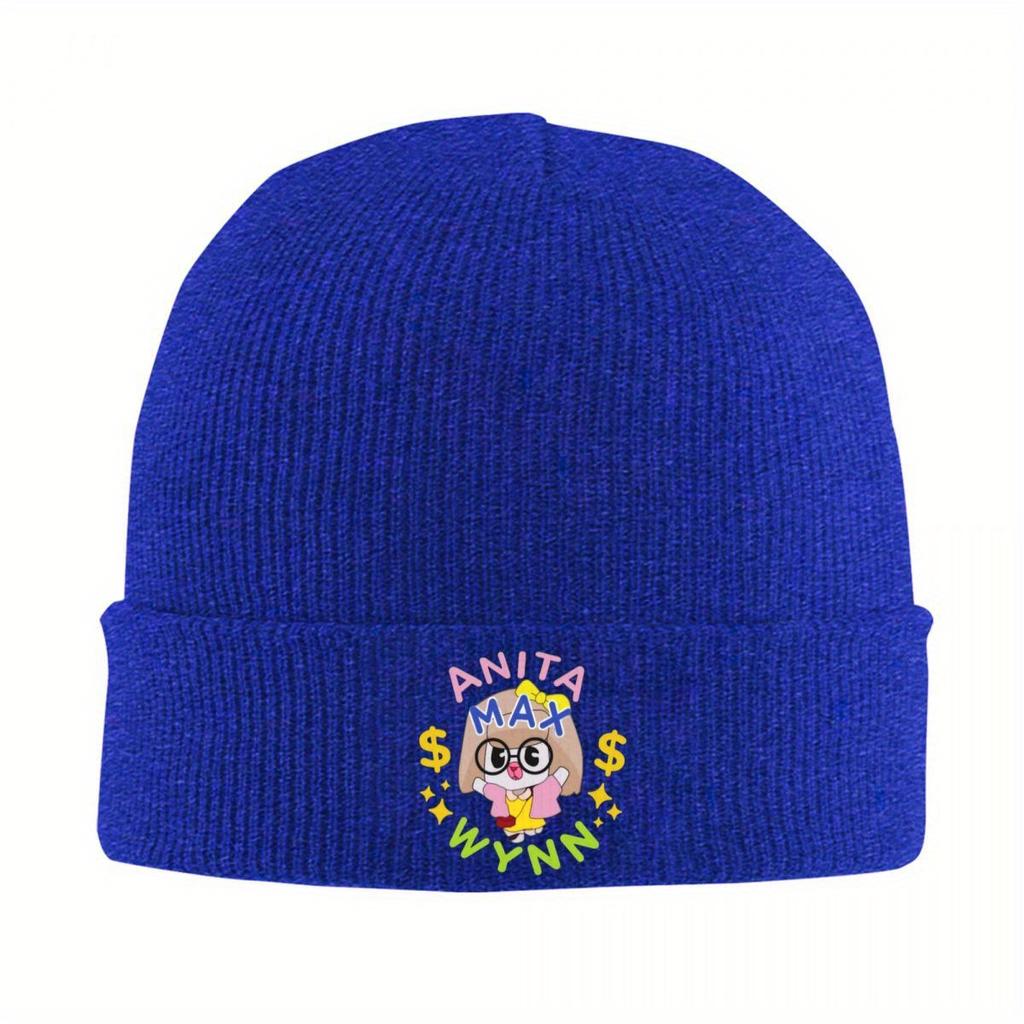 Anita Max Wynn Knit Hat Beanies Autumn Winter Hats Warm Acrylic Street Meme Hip Hop Cap for Unisex Women