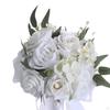Bridal Bouquet Artificial Rose Flowers Centerpieces Ornament Tossing Bridesmaid Flower for