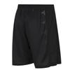 Under Armour Logo Comfortable Crew Neck Tank Top Casual Shorts Basketball Set Men sets Black 24500108-001+21500206-001
