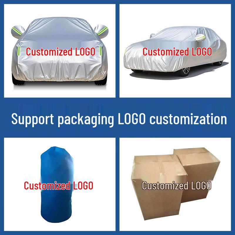 Oxford Cloth Car Cover: Full UV Rain Protection, Extra Thick with Cotton Lining, Hailproof