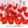 Heart-Shaped Foil Balloons for Birthday, Wedding, or Engagement Decor