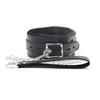 Bdsm Sex Collar Bondage Necklace Leather Plush Leash Steel Chain Dog Chain Punish Neck Collars Sex Toys For Woman Man Couples