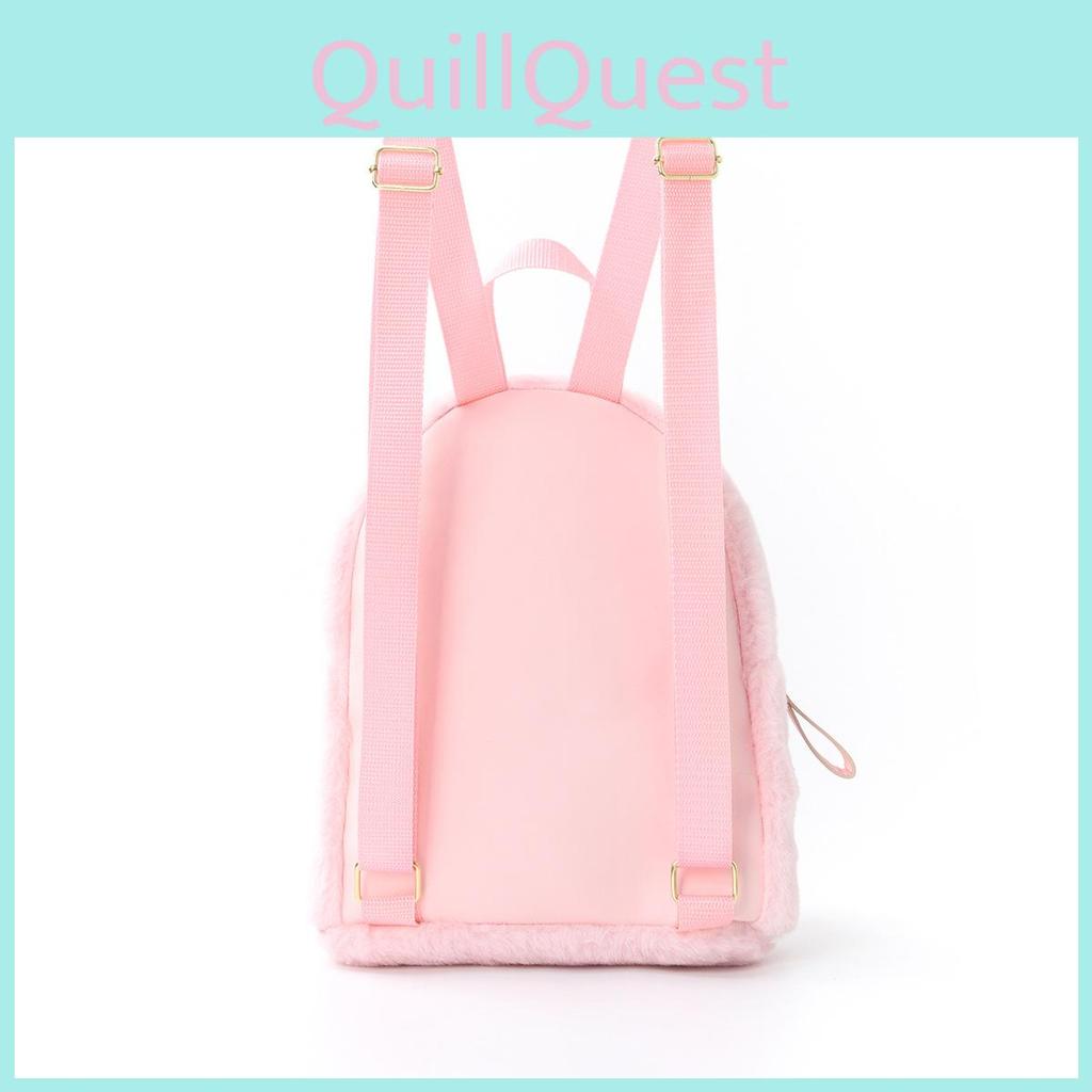 Kids Plush Backpack With Rabbit Ear Design For Travel And School