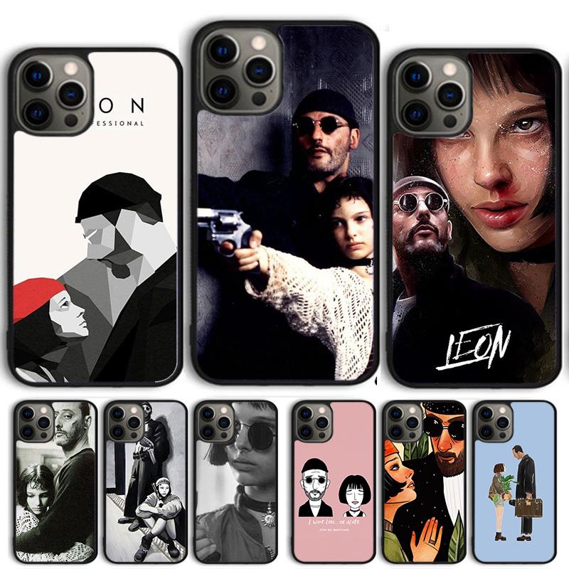 Leon And Matilda Coque Shell For iPhone 17 Air 15 16 14 13 12 Pro Max 11 Pro Max Plus Phone Case Cover
