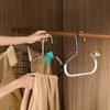 1 Stück Vielseitiger runder Haken - Perfekt für Hüte Krawatten Schals & Taschen Starke Tragfähigkeit Nicht verformbar Ideal für Aufbewahrungszubehör