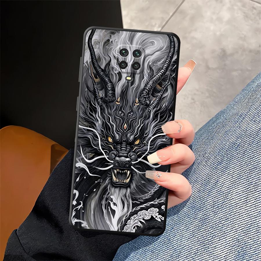 Phone Cover Case for Xiaomi Redmi Note 14 K80 12C 13C 14C 12 11 A1 9 8 7 13 Pro Plus A4 A5 10 A3 A2 A1 K40 Cool Dragon