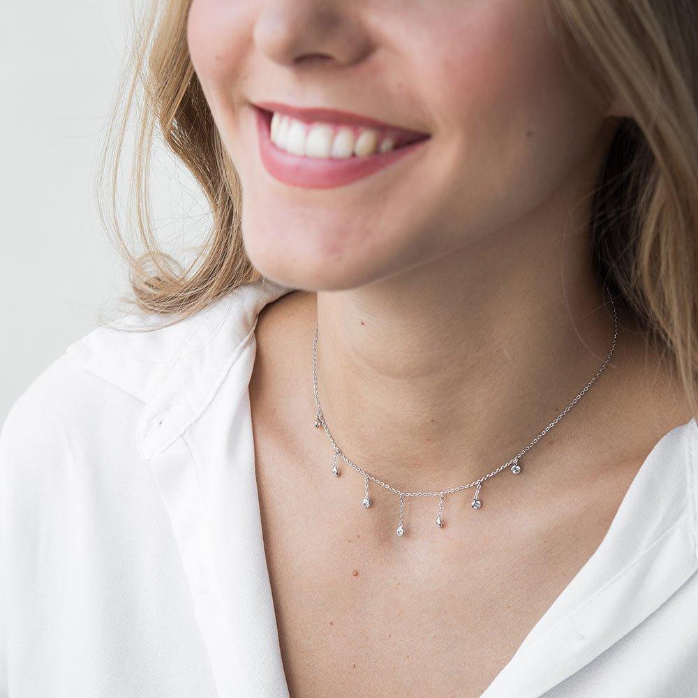 

Срібна каблучка з фіанітами Oniks 35 срібний