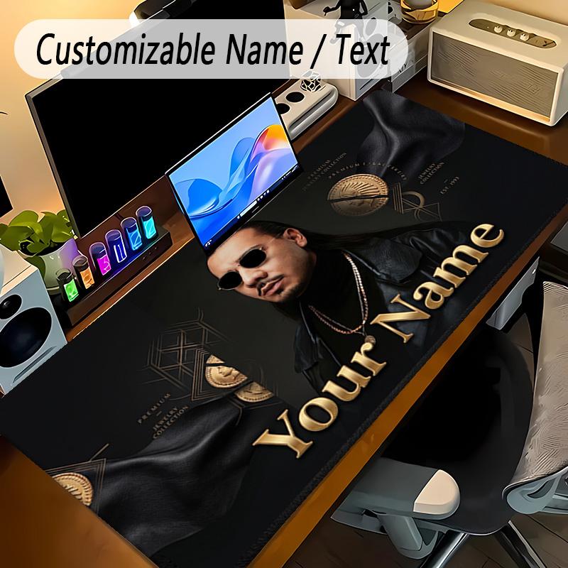 Large Mouse PadApache 207 Custom Name Text Personalized Desk Mat Non Slip Gaming Pad