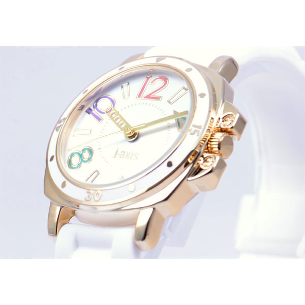 J-AXIS ASERIE Series Women's Quartz Wrist Watch - Black / White AL1182-BK AL1182-W Gift Casual Business Sports Student