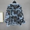 2026 Fall Winter Heavy Embroidered Sequin Denim Jacket Women Vintage Streetwear Trendy Outerwear