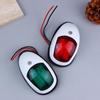 Yacht 12V LED Waterproof Sounding Light Red and Green Marine Lamp for Night  Safety Boat