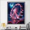 5D DIY Diamond Painting Ferris Wheel Cross Stitch Rhinestone Mosaic DIY Embroidery